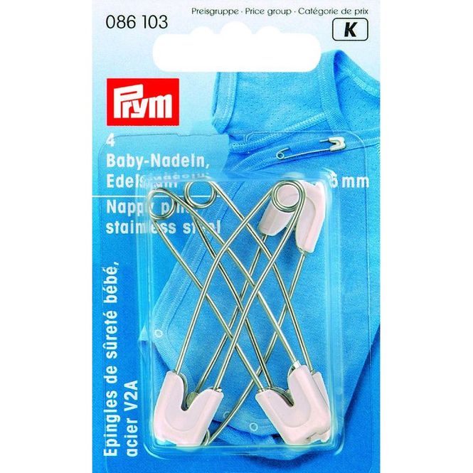 Hovedbilde Prym Sikkerhetsnåler,babynåler