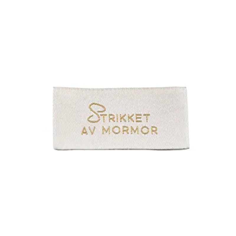 Symerke -Strikket av mormor