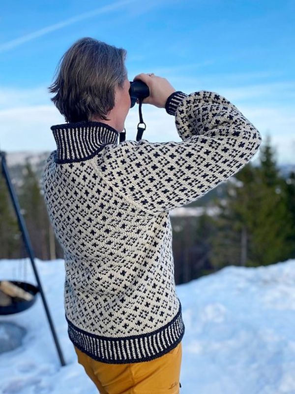 Turtrøye - Vanjastrikk | Strikkepakke