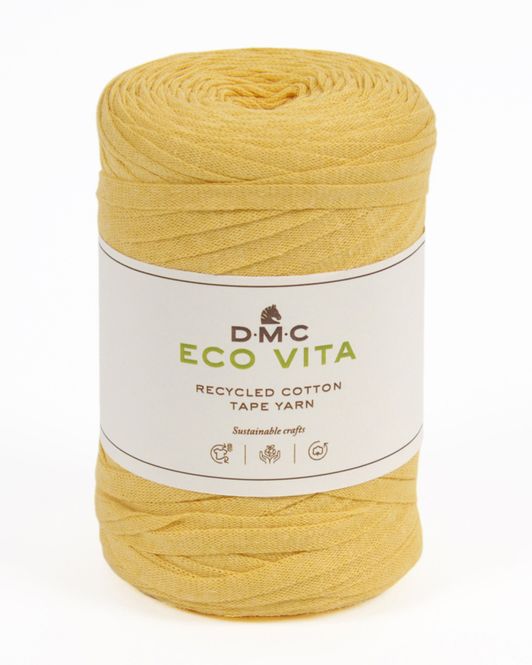Hovedbilde Eco Vita Tape Yarn -resirkulert bomull 250 gram