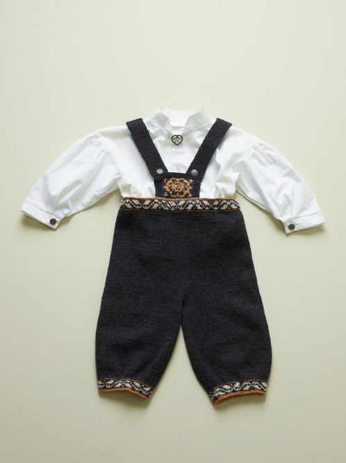 Hovedbilde Rosenikkers i Rauma Babygarn (koks) | Strikkepakke