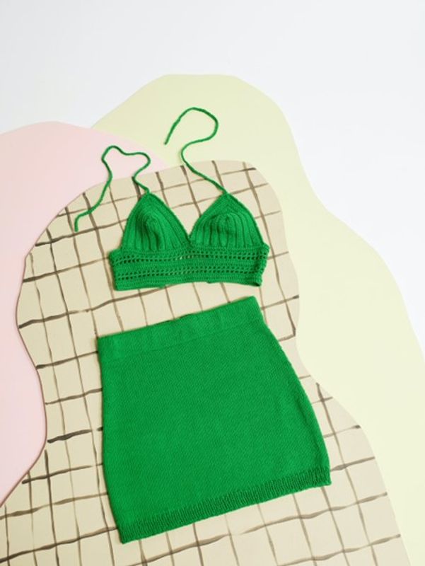 Krokus soltopp i Petunia | Heklepakke