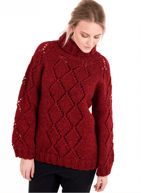 Hovedbilde Asta genser i Blåne | Strikkepakke