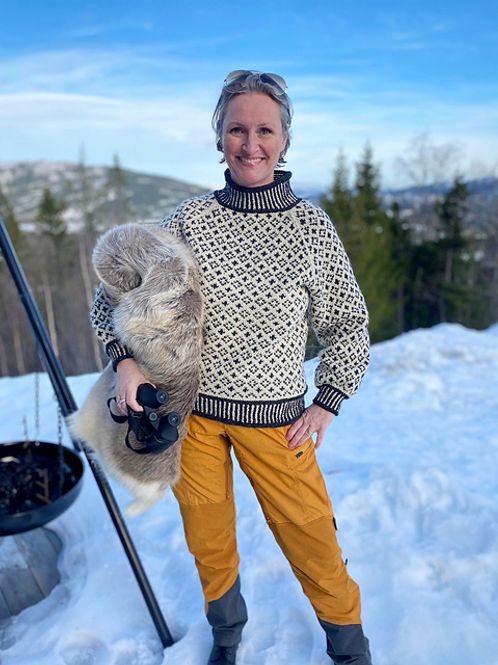 Hovedbilde Turtrøye - Vanjastrikk | Strikkepakke