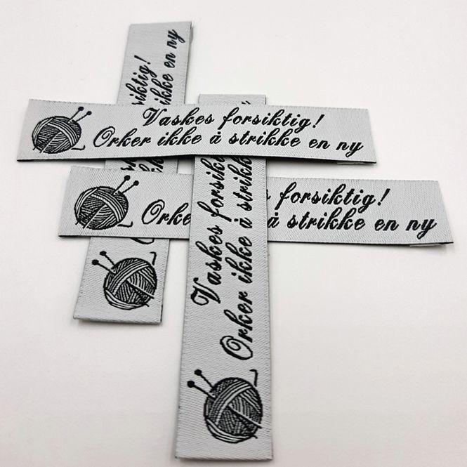 Hovedbilde Symerke -Vaskes forsiktig! Orker ikke strikke ny