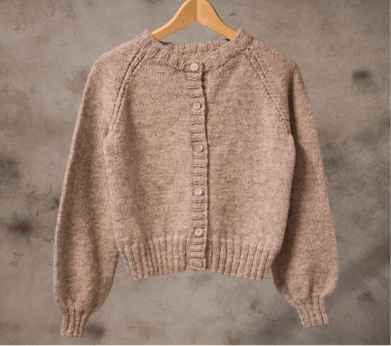 Vangen jakke i Vidde | Strikkepakke