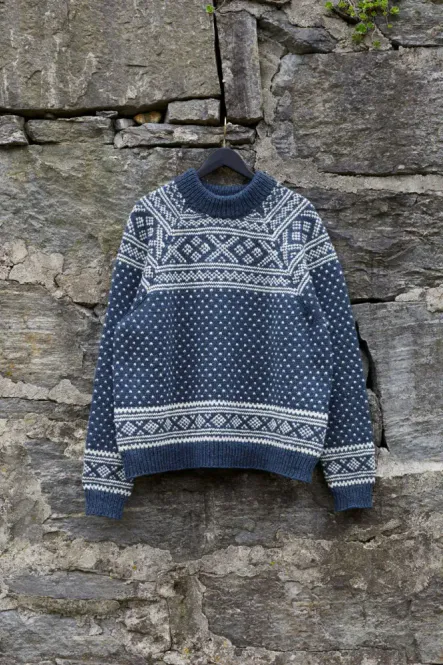 Hovedbilde Setesdalgenser til herre i Fivel | Strikkepakke