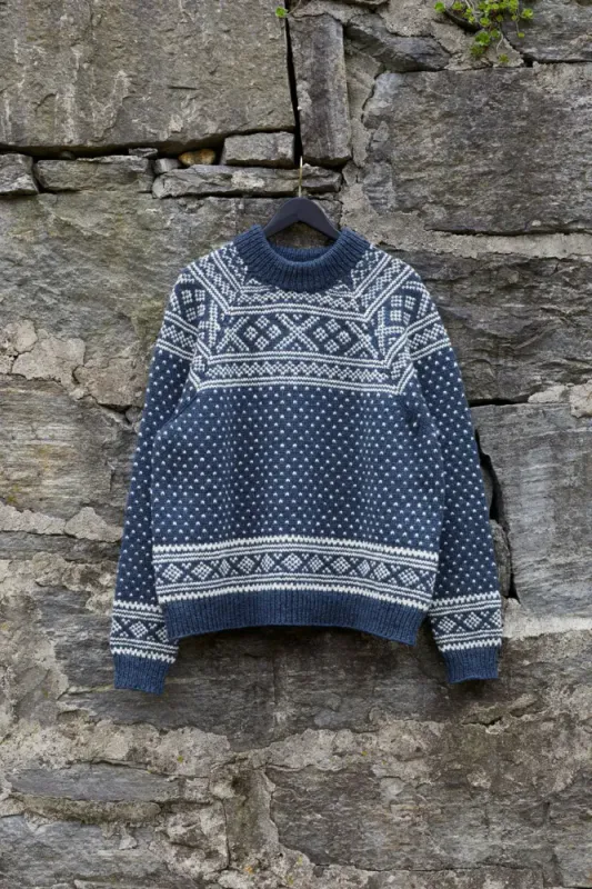 Setesdalgenser til herre i Fivel | Strikkepakke