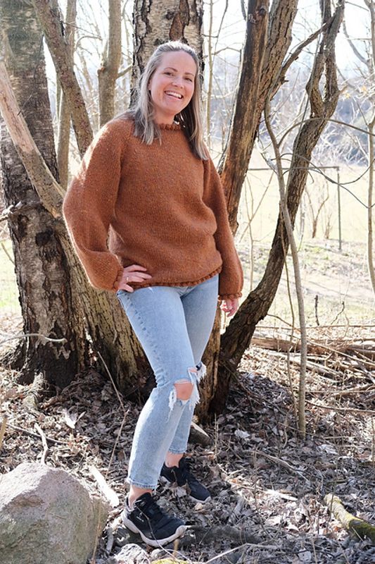 Turbogenser med raglanfelling av Vanjastrikk | Strikkepakke