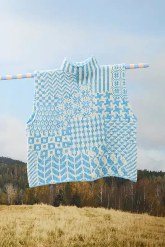 Nordic Mix Vest | Strikkepakke