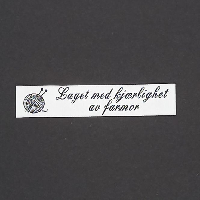 Hovedbilde Symerke -Laget med kjærlighet av farmor