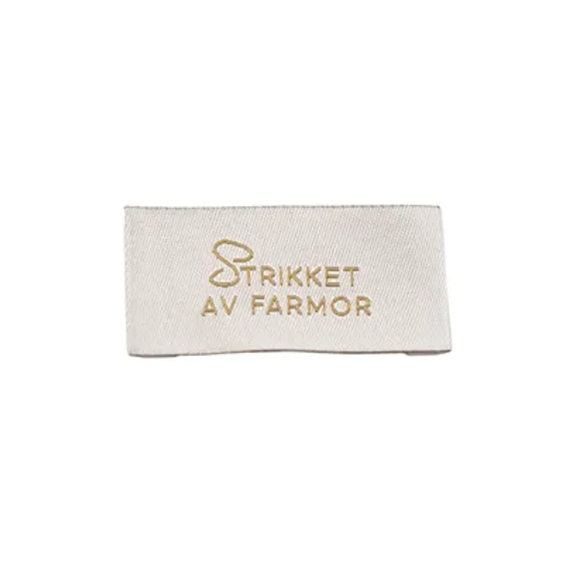 Symerke -Strikket av farmor