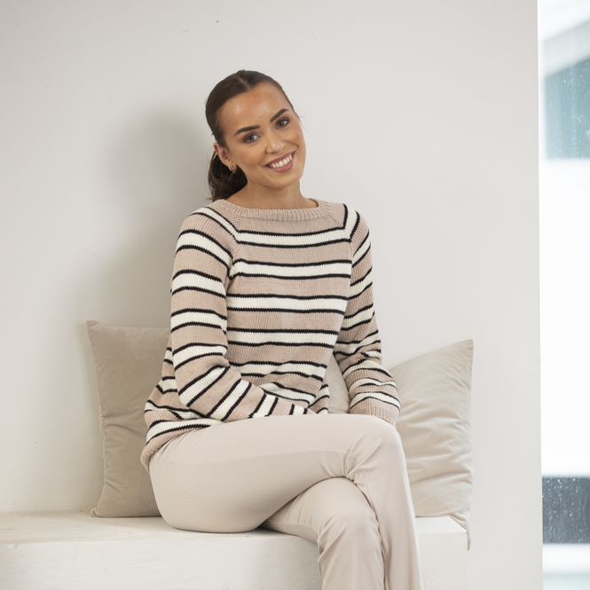 Hovedbilde Mimosa-genser i Bamboo | Strikkepakke