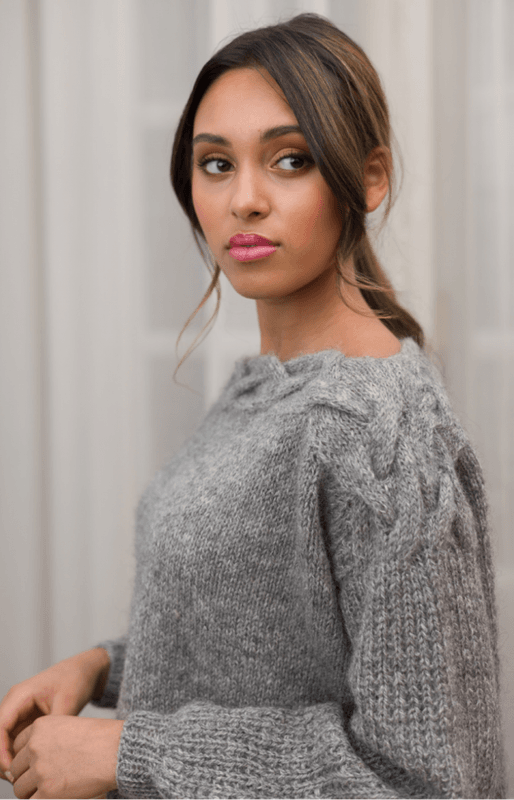 Ulva genser i Vidde | Strikkepakke