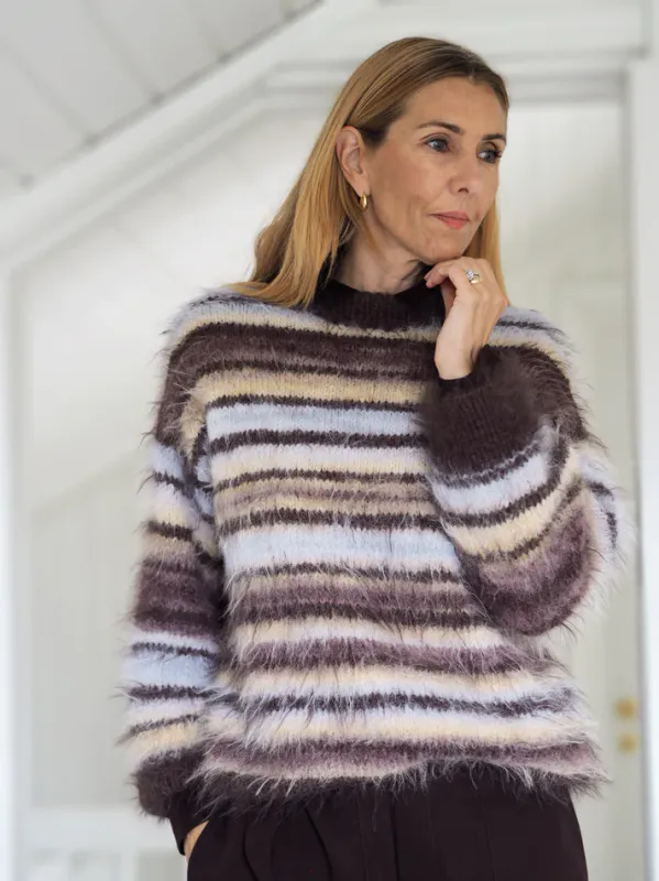 Fuzzy Mista Sweater | Strikkepakke