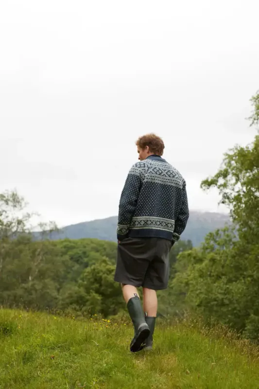 Setesdalgenser til herre i Fivel | Strikkepakke