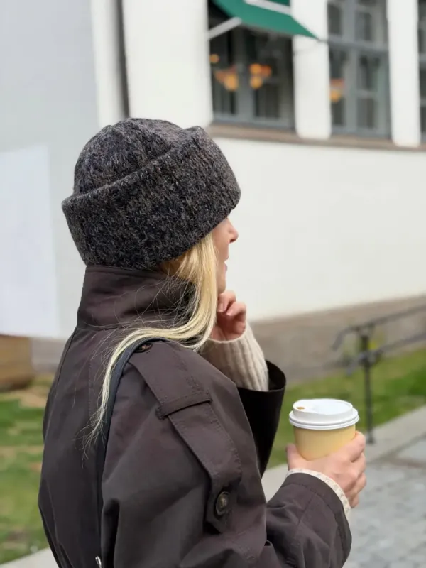 Heia Tweedlue i Alpakka Lin og Fivel | Strikkepakke